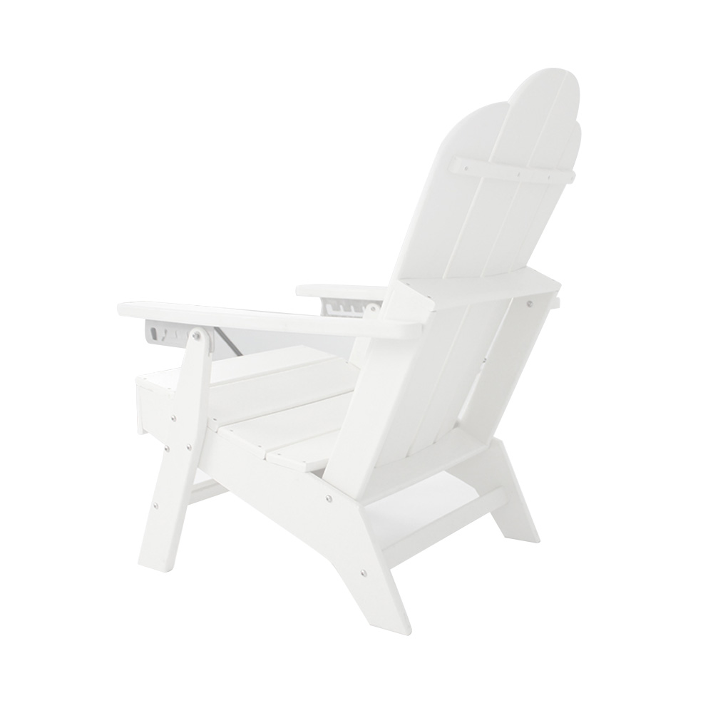 ADM006 Litus Otium HDPE Adirondack Cathedra-Extrahe Sedem Outdoor Recliner