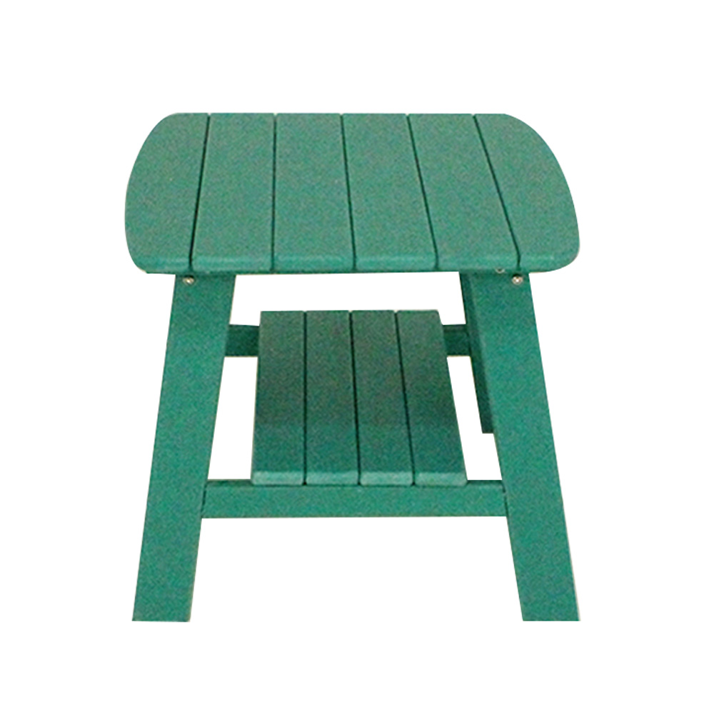 TTM001 HDPE II-Ply Shelf excute-Patio Outdoor Adirondack gestationis Cathedra Cum Set Parte Mensam